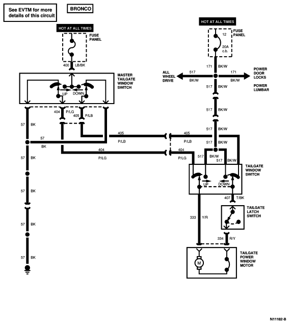 1996 Ford Bronco Wiring Diagram from broncozone.com