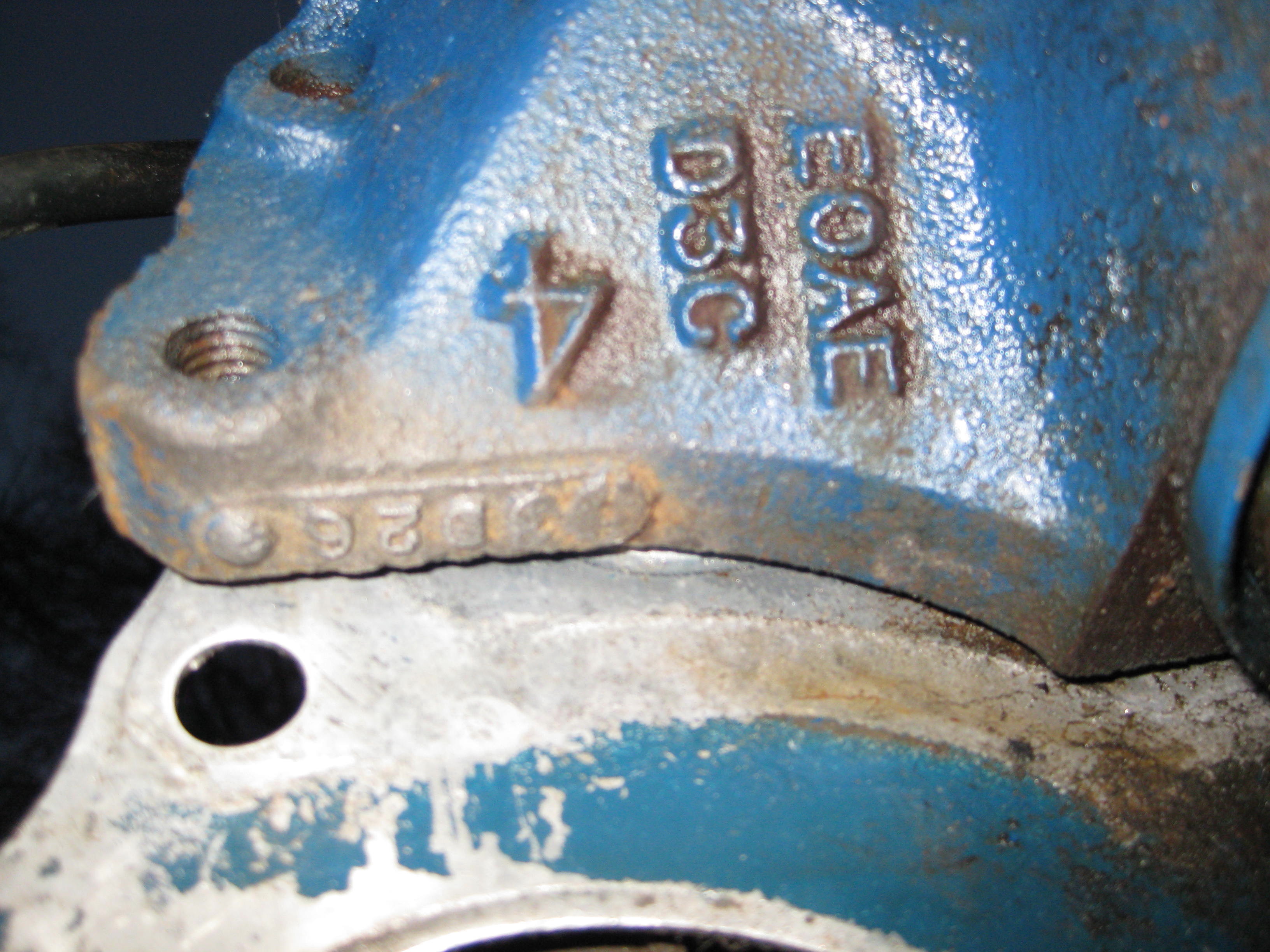 Ford small block identification marks