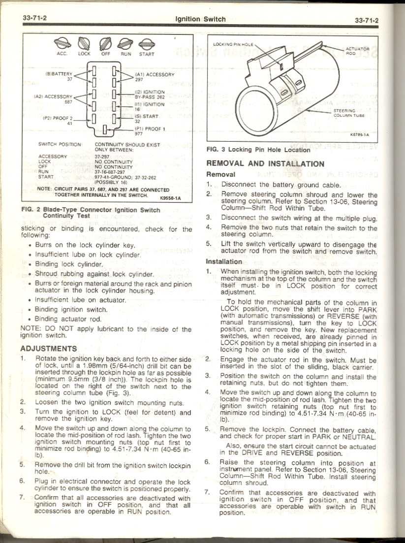 92 f150 ignition switch wiring diagram  | 823 x 1103