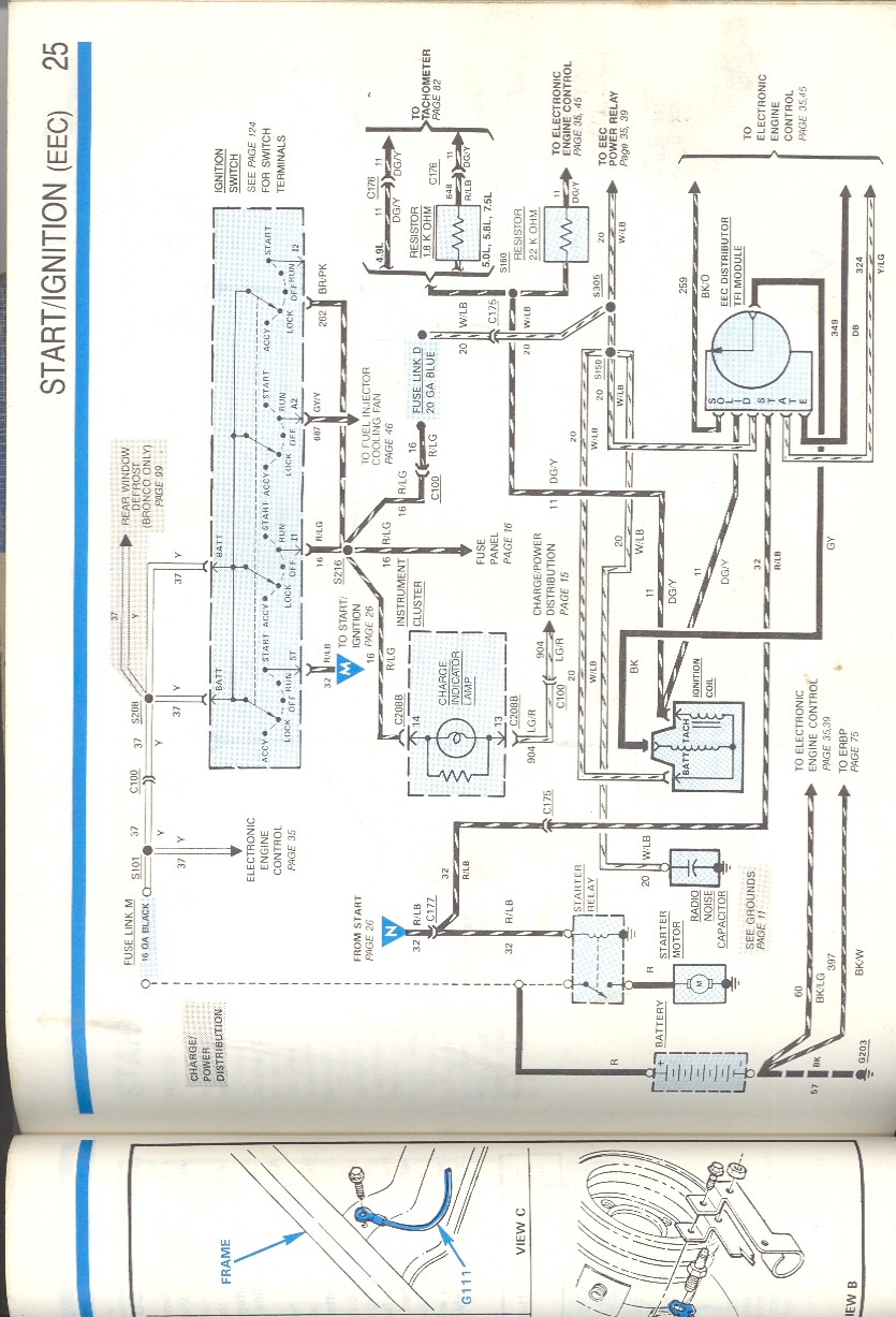 87'-91 Ignition switch info & troubleshooting guide - 80 ... ford 302 efi engine diagram 