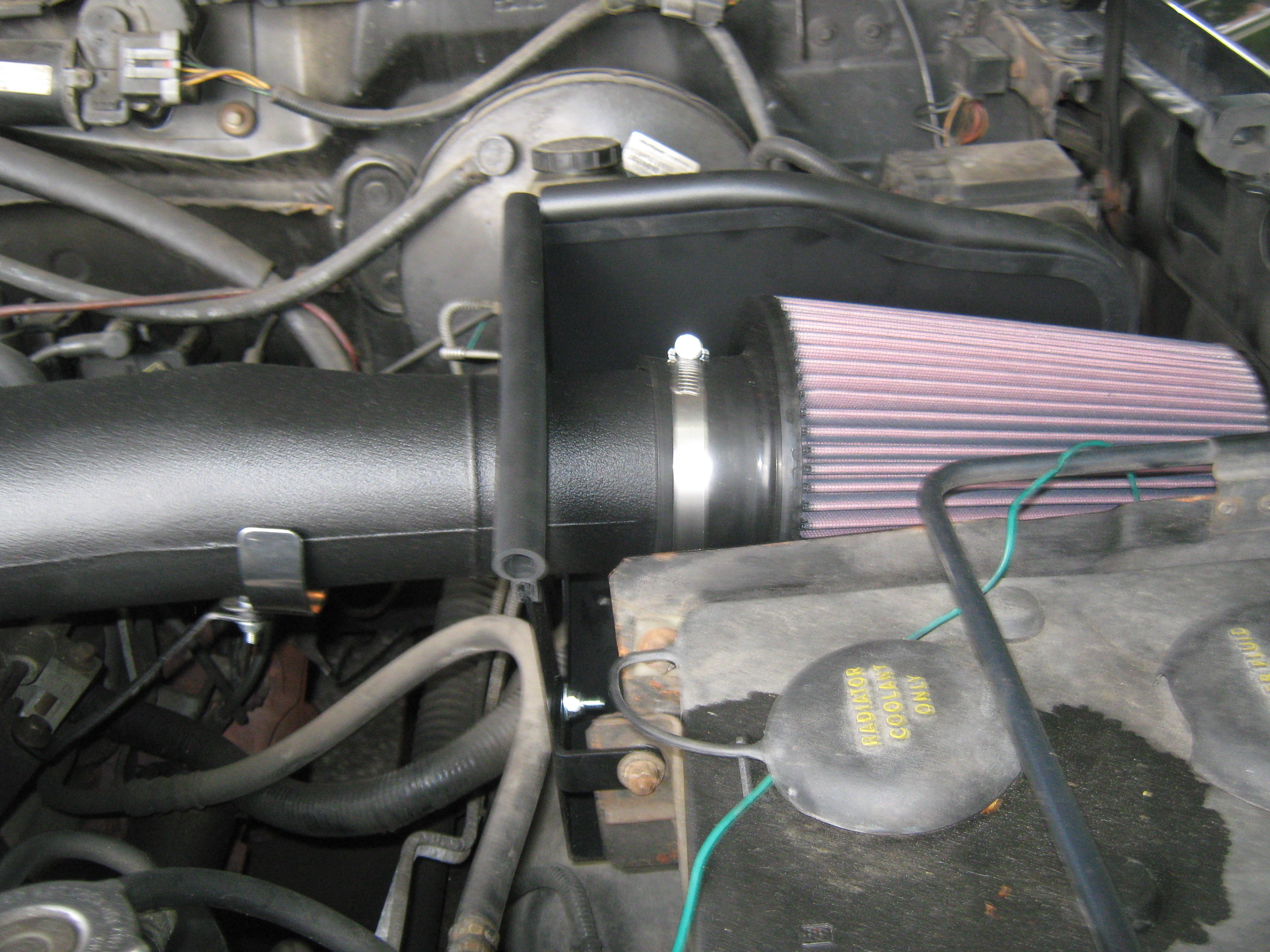 96 Ford bronco cold air intake #3