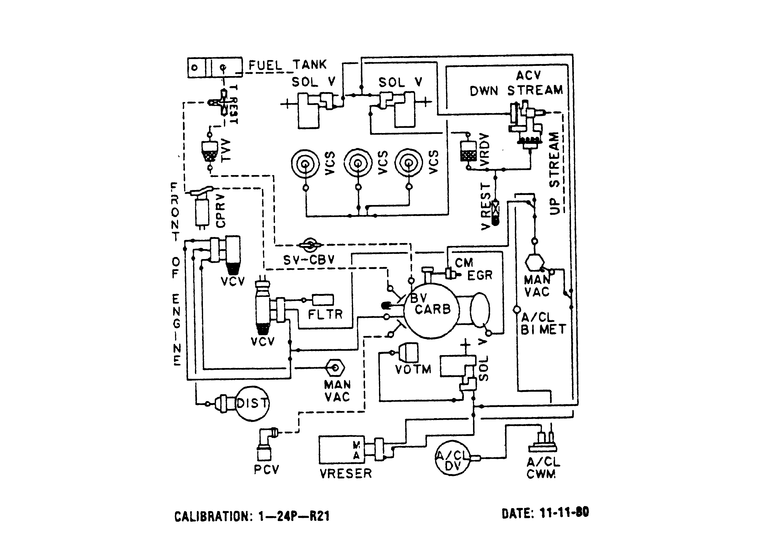 emissions diagram for a 82' ford bronco - 80-96 Ford Bronco - 66-96