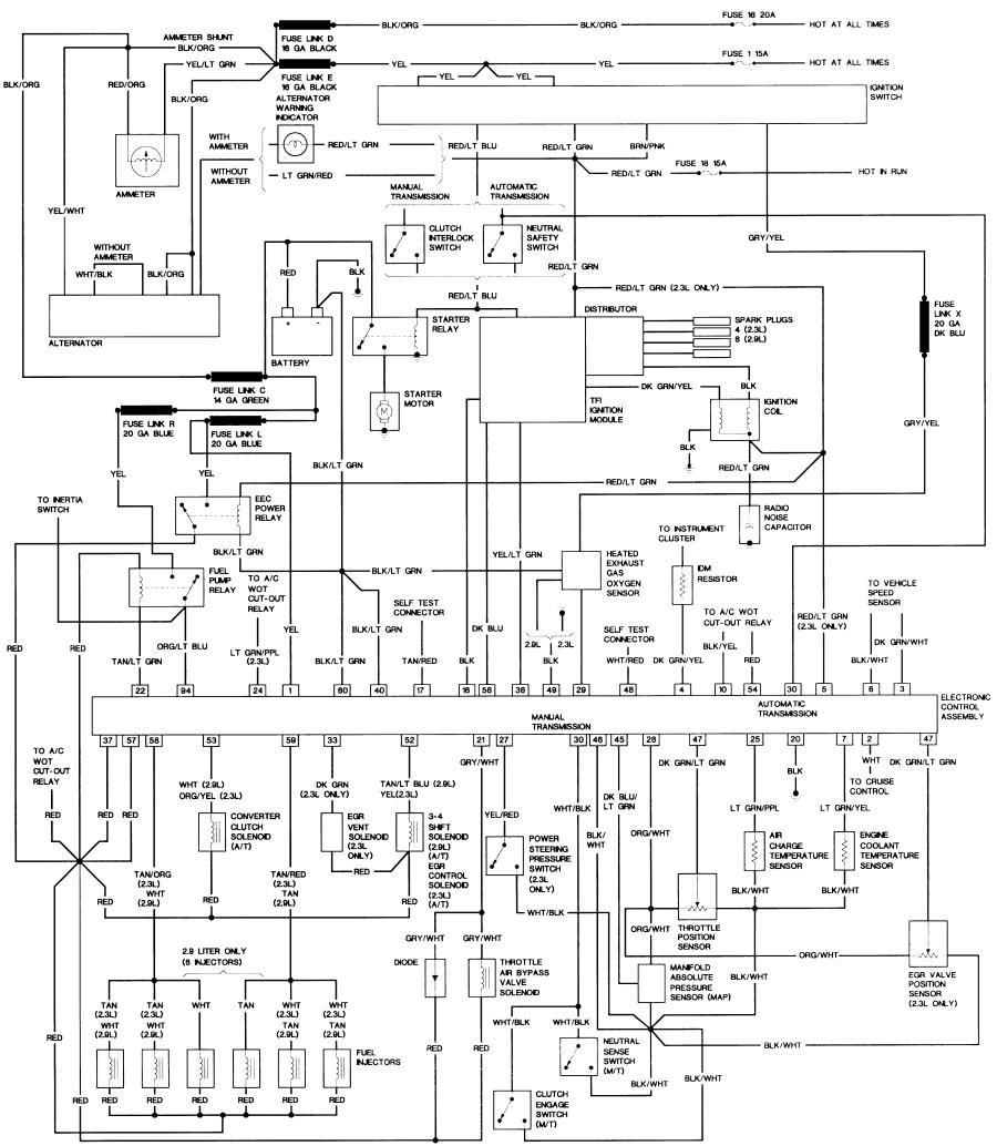 88 bronco 2 fuel injected automatic 4x4 - 80-96 Ford ... 1988 ford thunderbird radio wiring diagram 