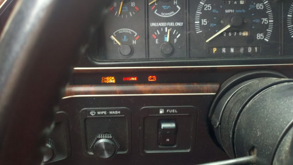 1990 Ford bronco check engine light