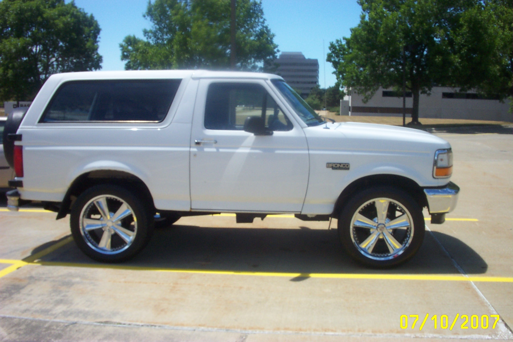 Bronco ford tire wheels #1