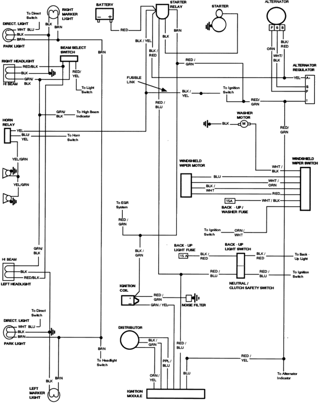 1979 Ford F150 Ignition Wiring Diagram from broncozone.com