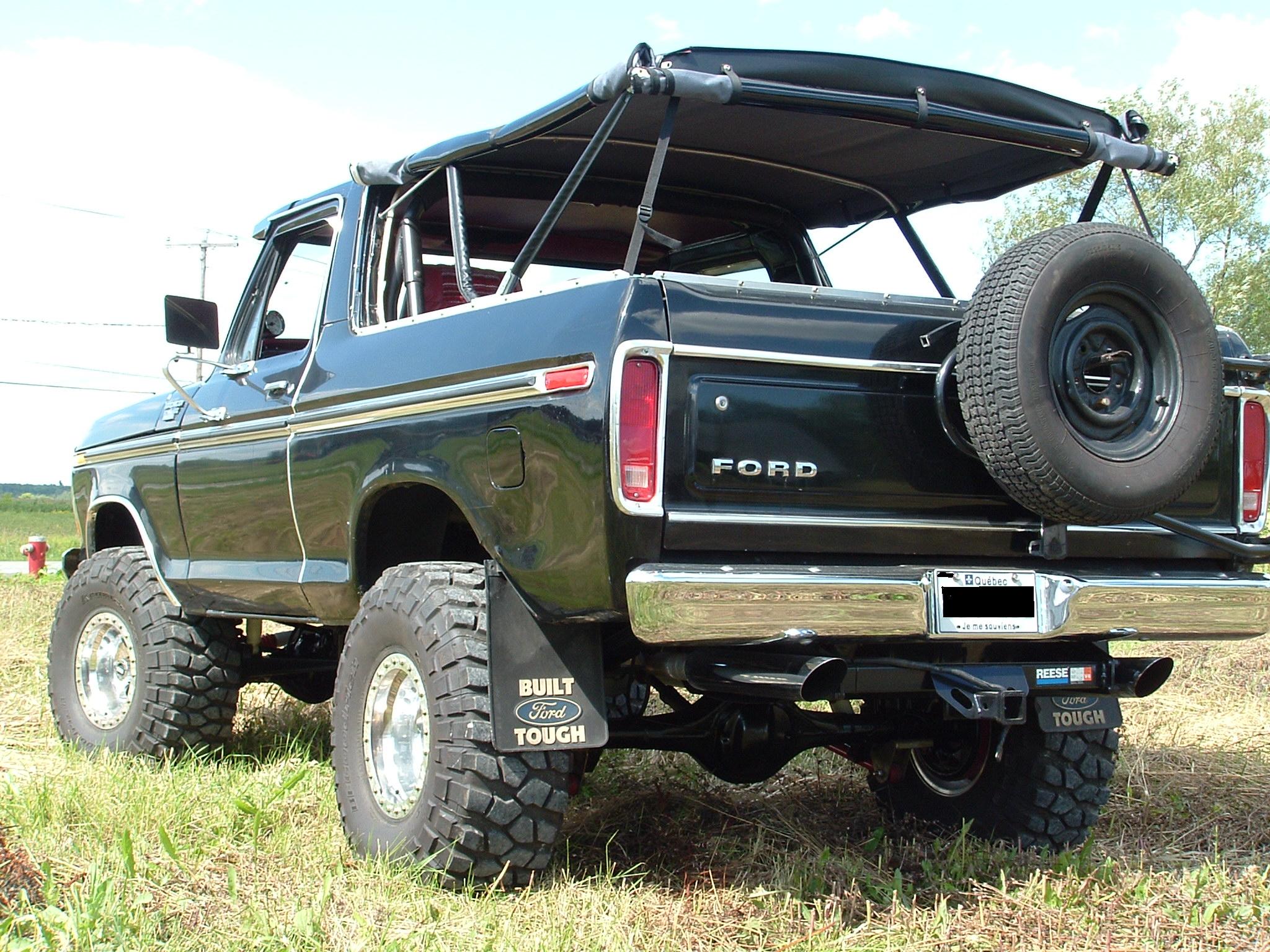 Ford bronco soft convertible tops #4