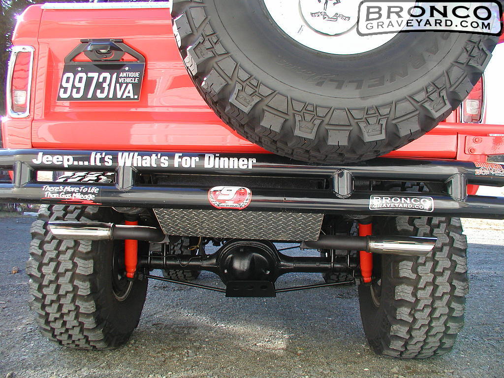 Ford bronco bumper stickers #9