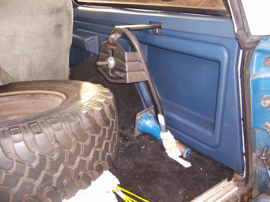 Interior Spare Tire Carrier - 80-96 Ford Bronco Tech ...