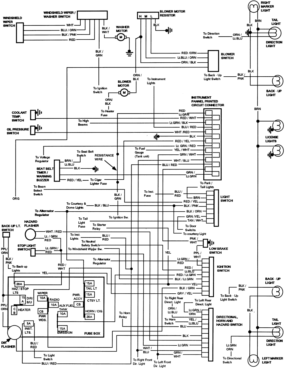 1987 Ford wireing stering #5