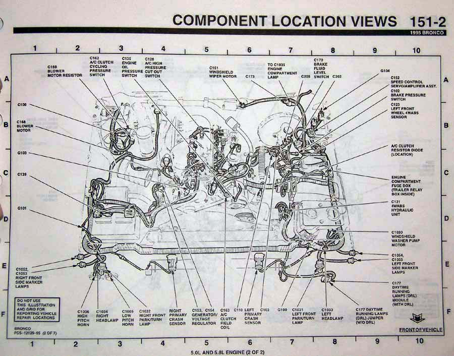 1994 Ford Bronco Blows Fuse #18 with ignition turned - 80 ... ford fuse diagram 