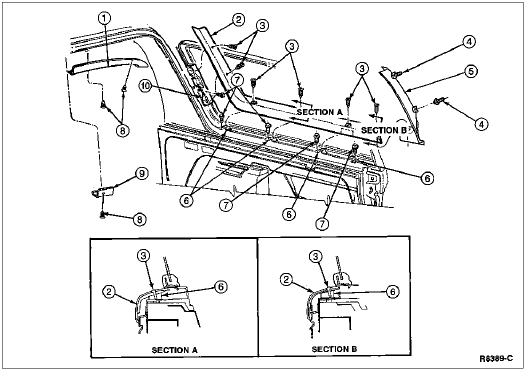 96 Ford bronco body parts #4