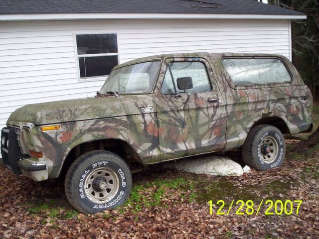 Early ford bronco paint jobs #2