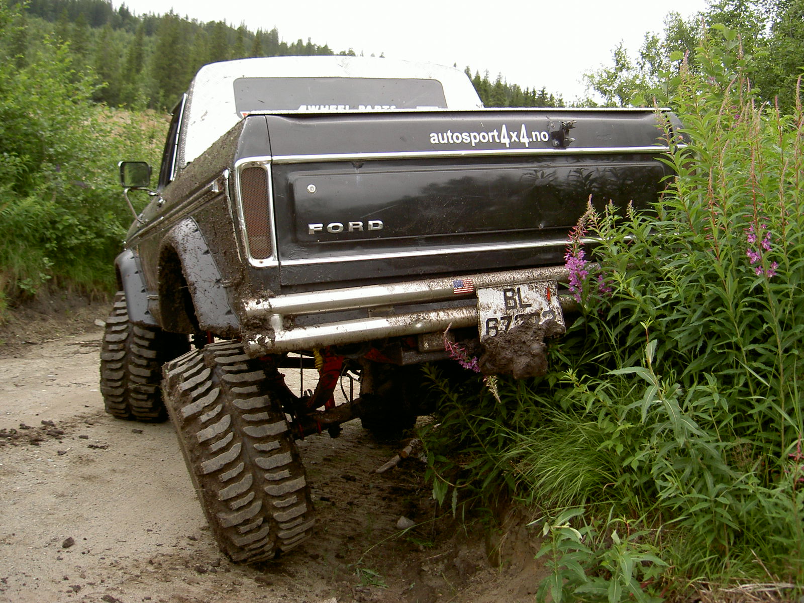 Ford bronco ii tire size #7